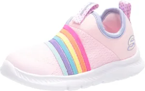 Skechers Unisex-Child Comfy Flex 2.0-Rainbow Frenzy Sneaker