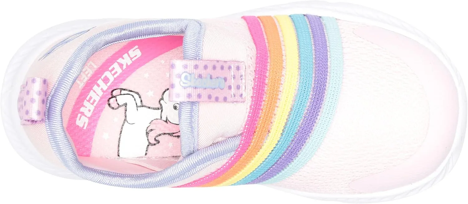 Skechers Unisex-Child Comfy Flex 2.0-Rainbow Frenzy Sneaker