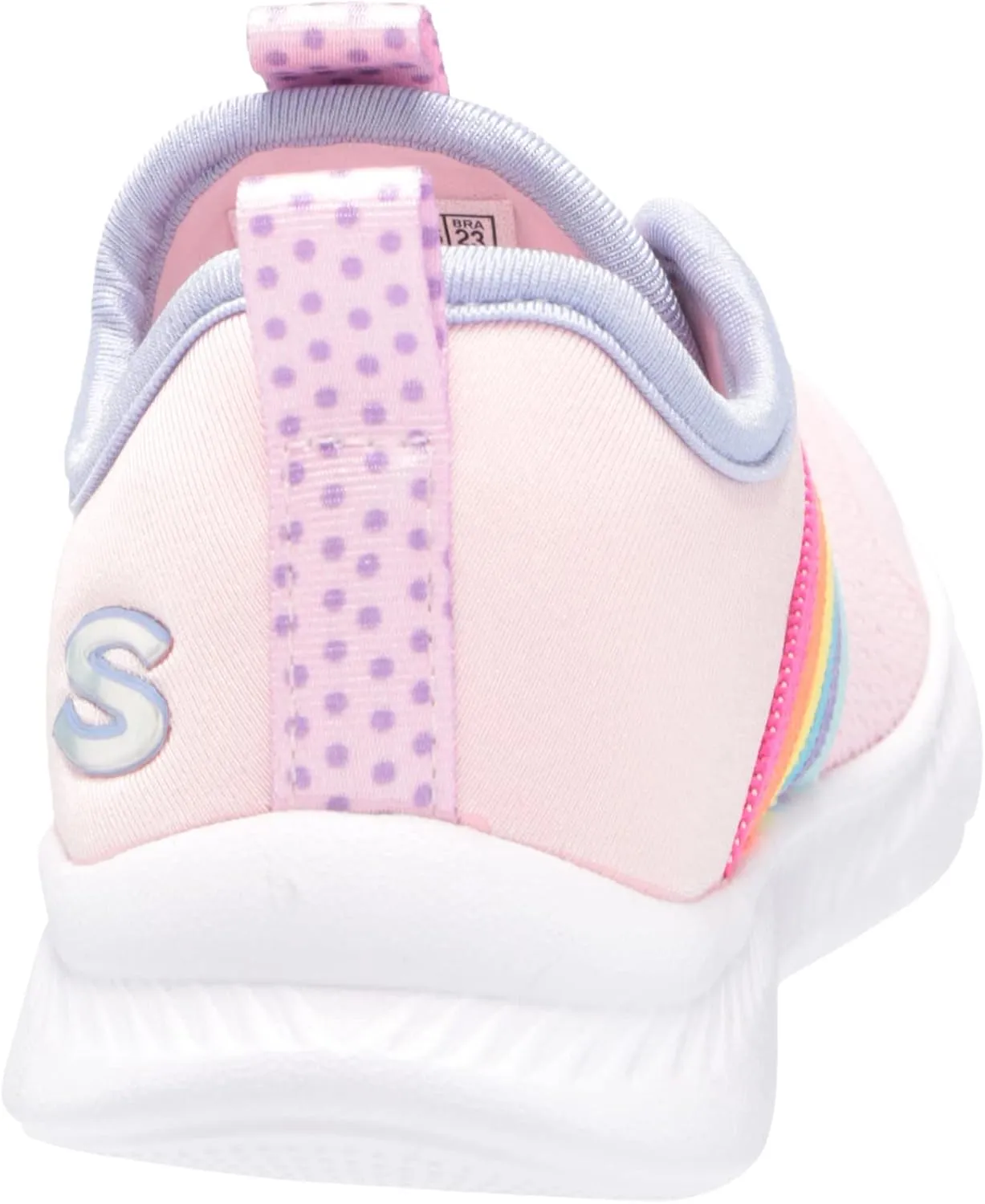 Skechers Unisex-Child Comfy Flex 2.0-Rainbow Frenzy Sneaker