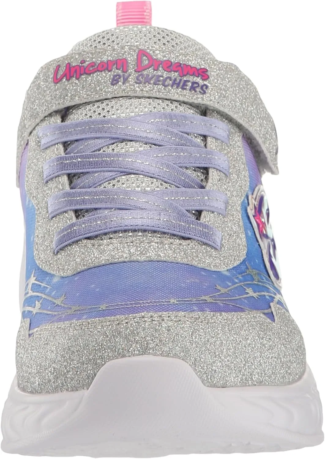 Skechers Unisex-Child Unicorn Dreams-Wishful Magi Sneaker