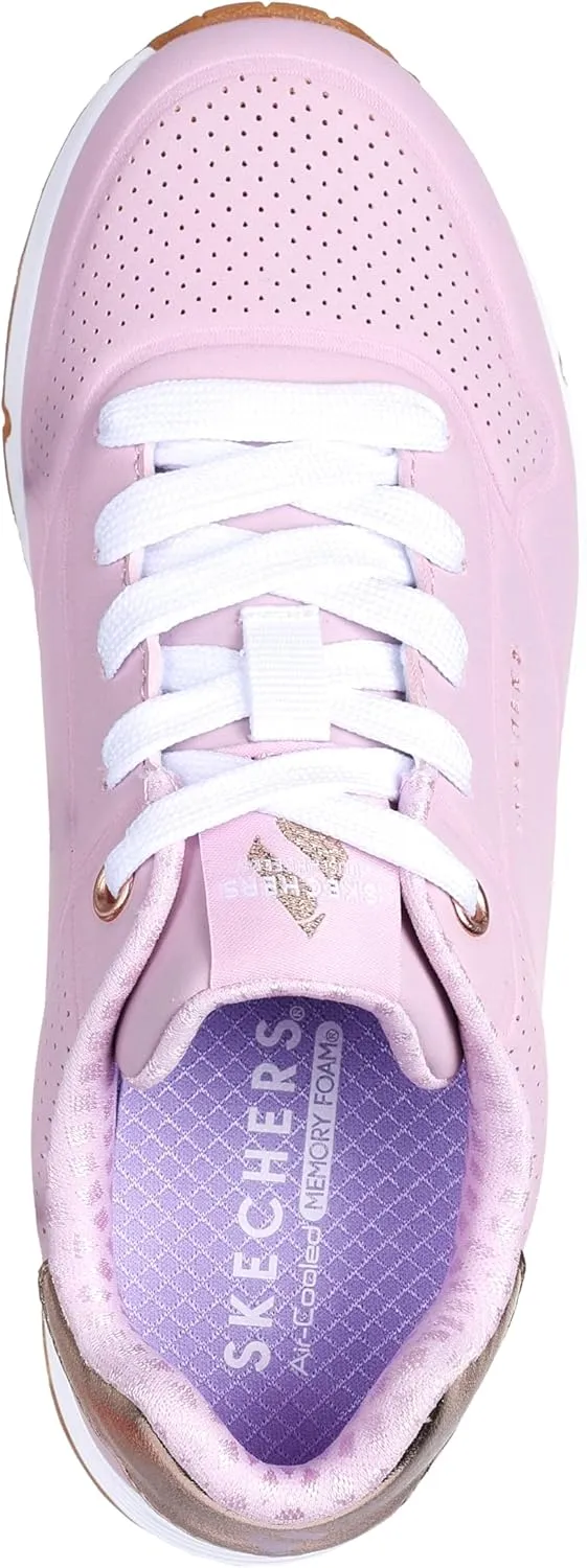 Skechers Unisex-Child Uno Gen1-Shimmer Away Sneaker