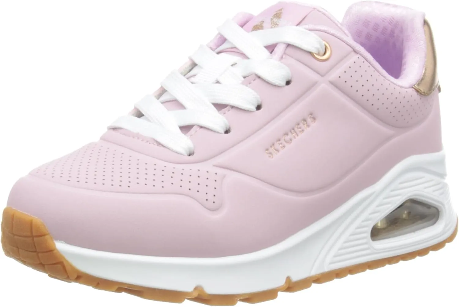 Skechers Unisex-Child Uno Gen1-Shimmer Away Sneaker