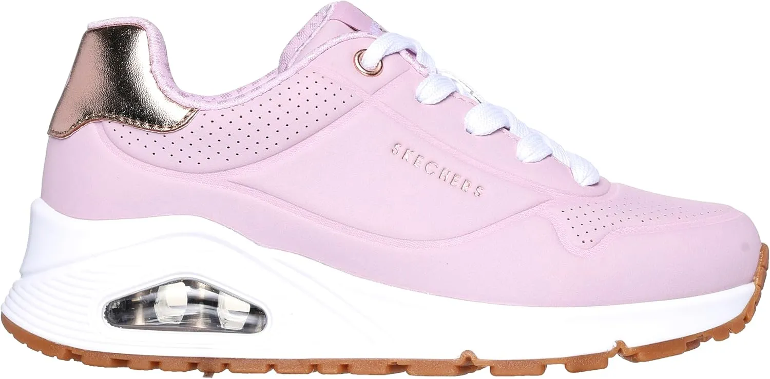 Skechers Unisex-Child Uno Gen1-Shimmer Away Sneaker
