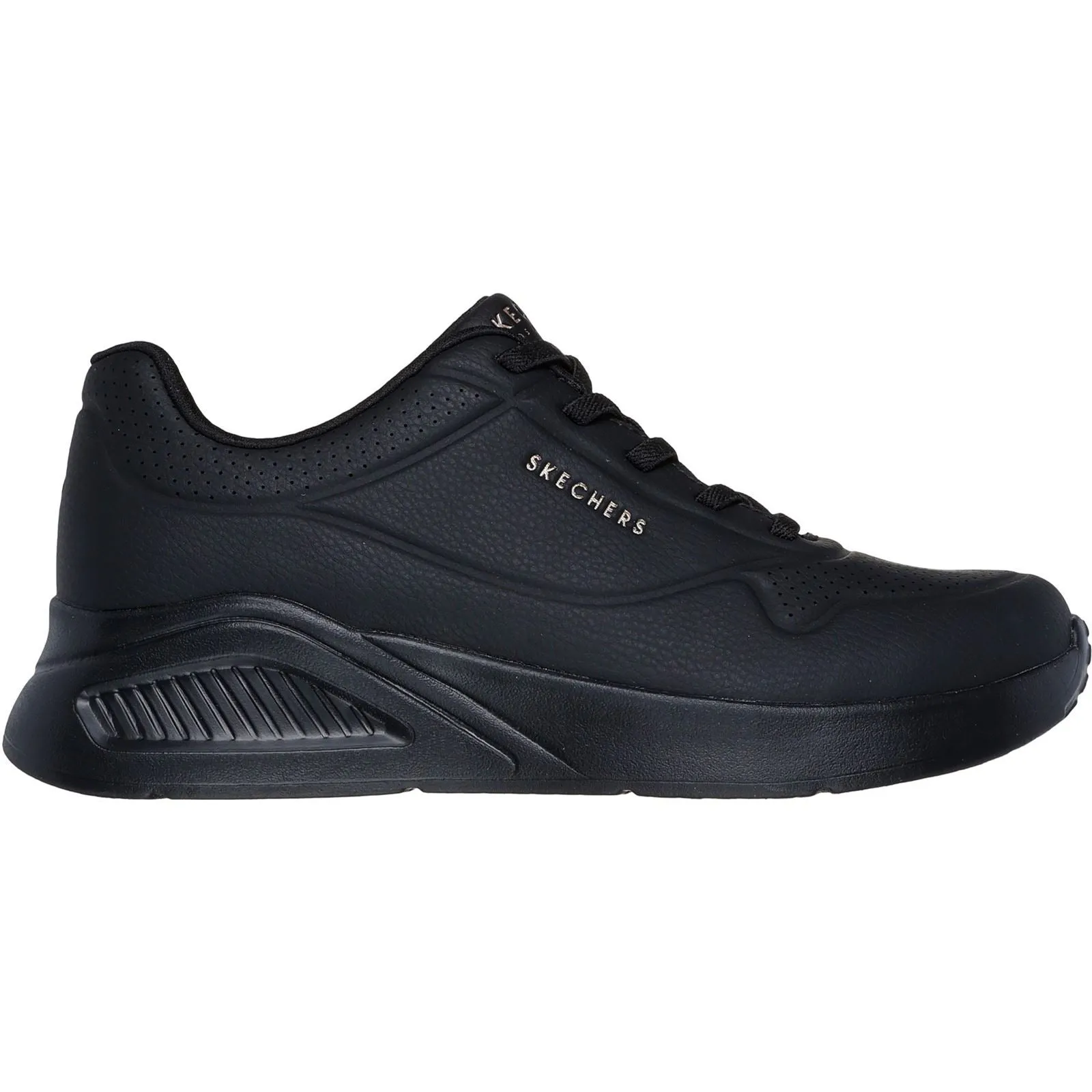 Skechers Uno Lite  Work Polyurethane Women's Black Trainers