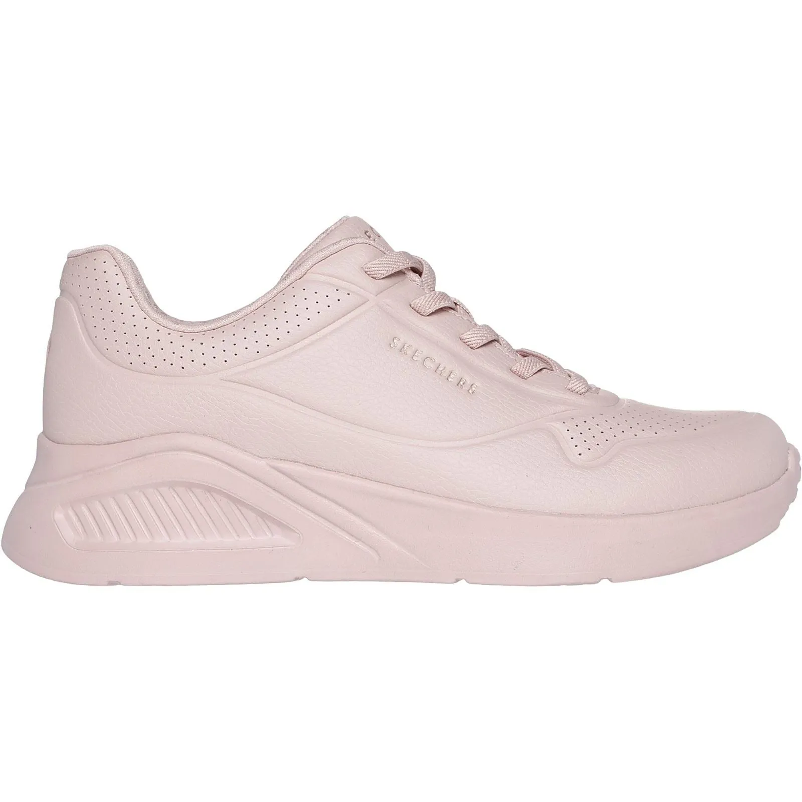 Skechers Uno Lite  Work Polyurethane Women's Blush Trainers