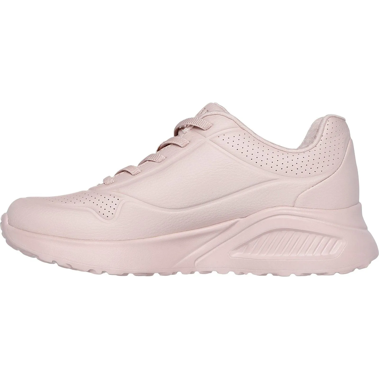 Skechers Uno Lite  Work Polyurethane Women's Blush Trainers