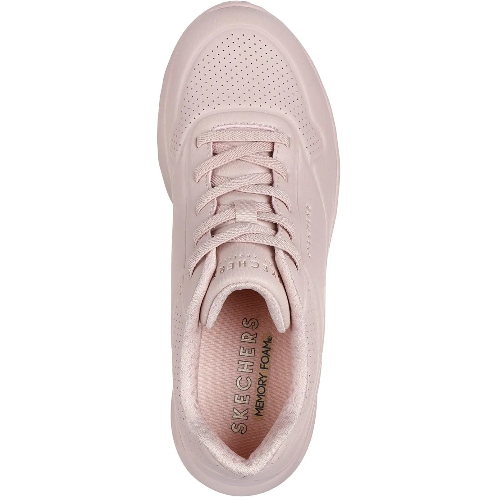 Skechers Uno Lite  Work Polyurethane Women's Blush Trainers