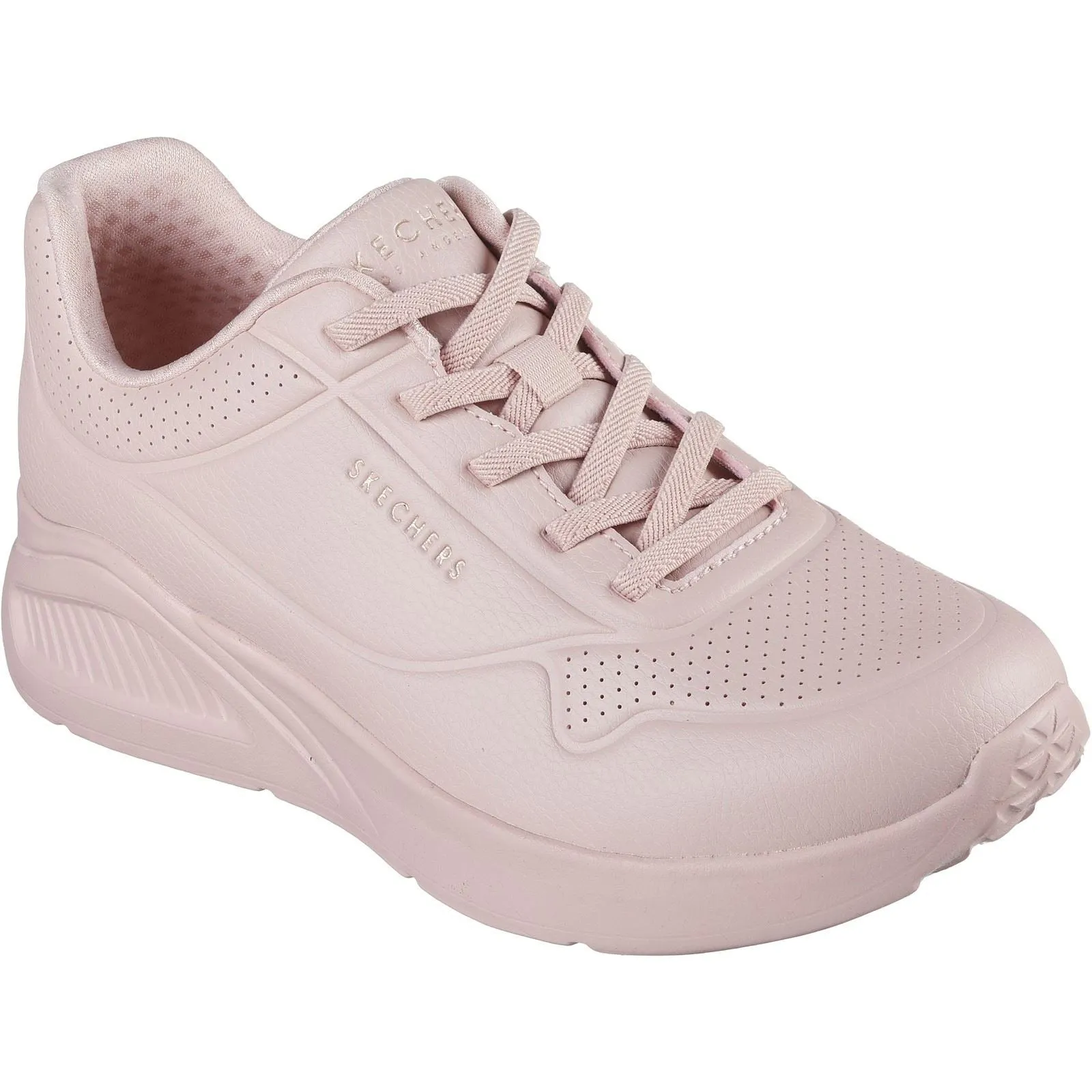 Skechers Uno Lite  Work Polyurethane Women's Blush Trainers