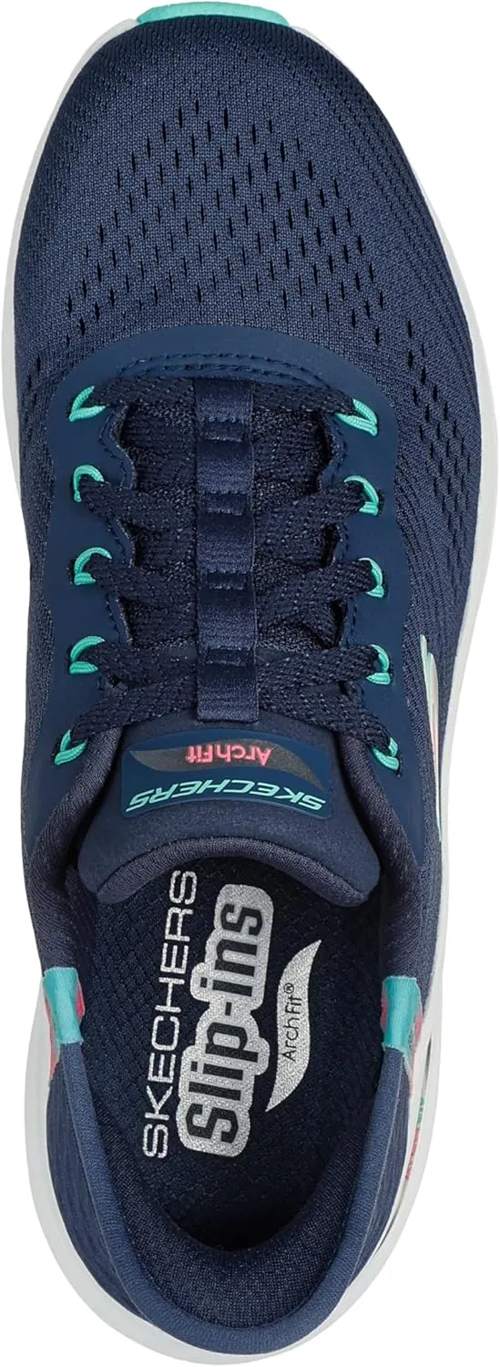 Skechers Women's Arch Fit 2.0 Easy Chic Hands Free Slip-ins Sneaker