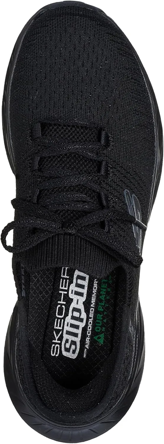 Skechers Women's Edgeride-Impression Hands Free Slip-ins Sneaker