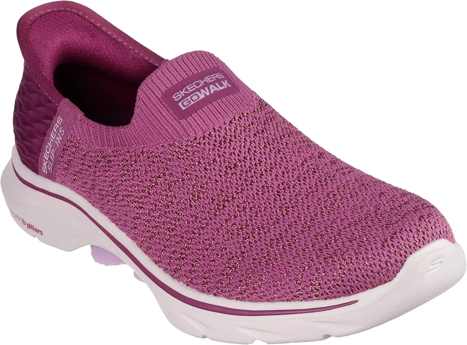 Skechers Women's Go Walk 7 Springtime Hands Free Slip-ins Sneaker
