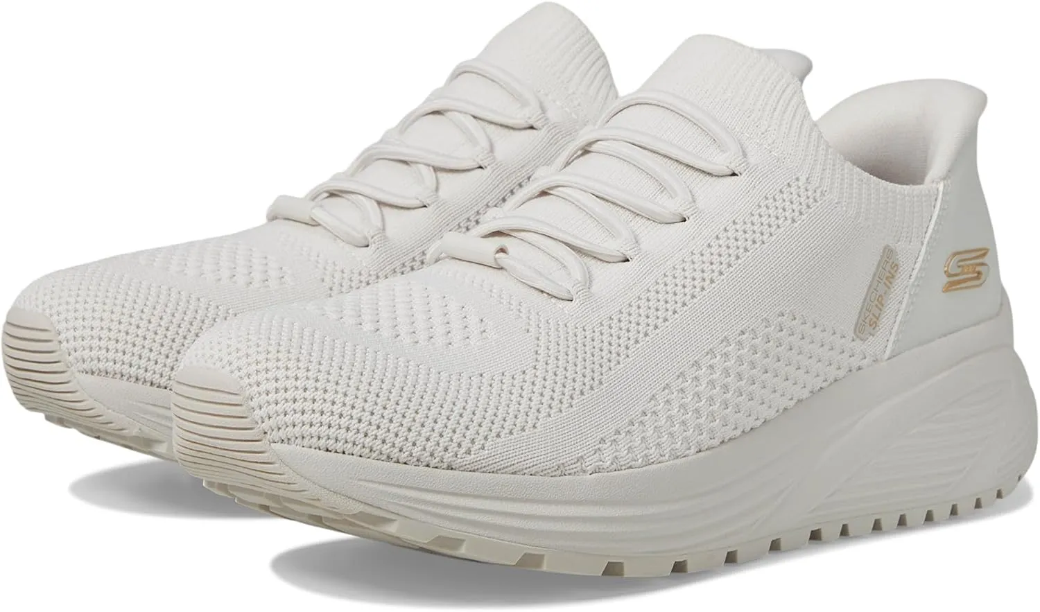 Skechers Women's Hands Free Slip-ins Bobs Sparrow 2.0-Lucky Run Sneaker