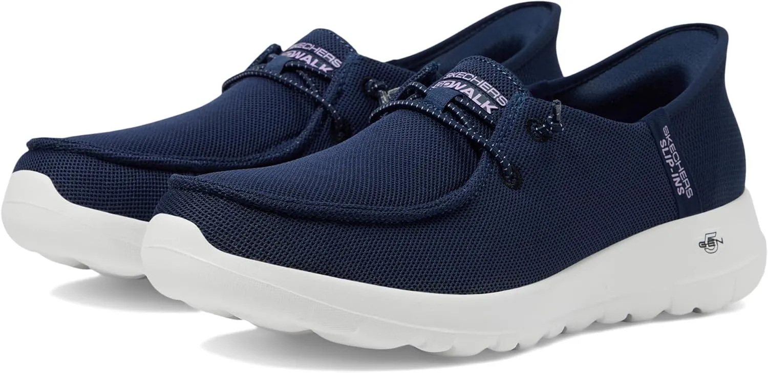 Skechers Women's Hands Free Slip-ins Go Walk Joy Moc Toe Casual Shoe Sneaker