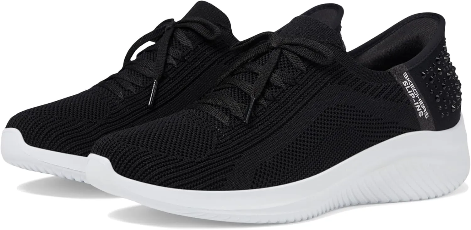 Skechers Women's Hands Free Slip-ins Ultra Flex 3.0-Shining Glitz Sneaker