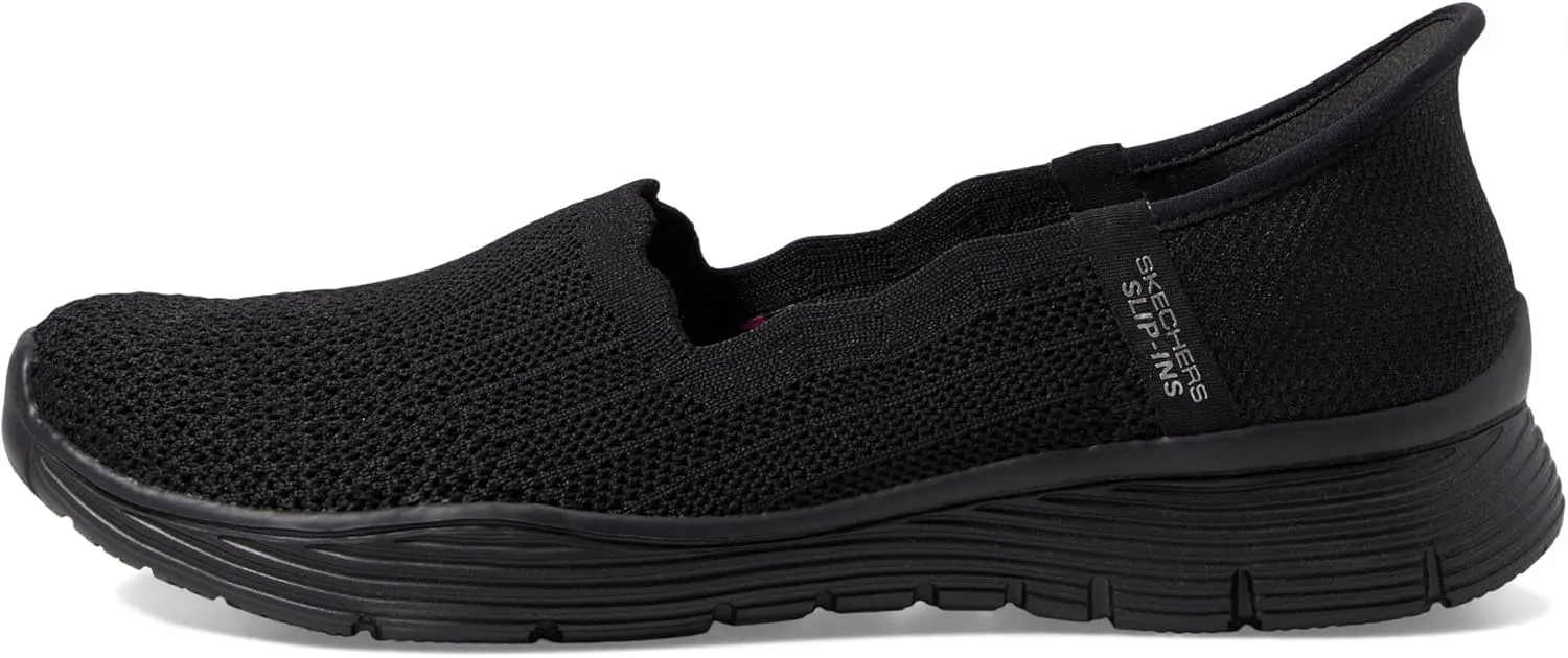 Skechers Women's Seager-Believe It Hands Free Slip-ins Loafer Flat