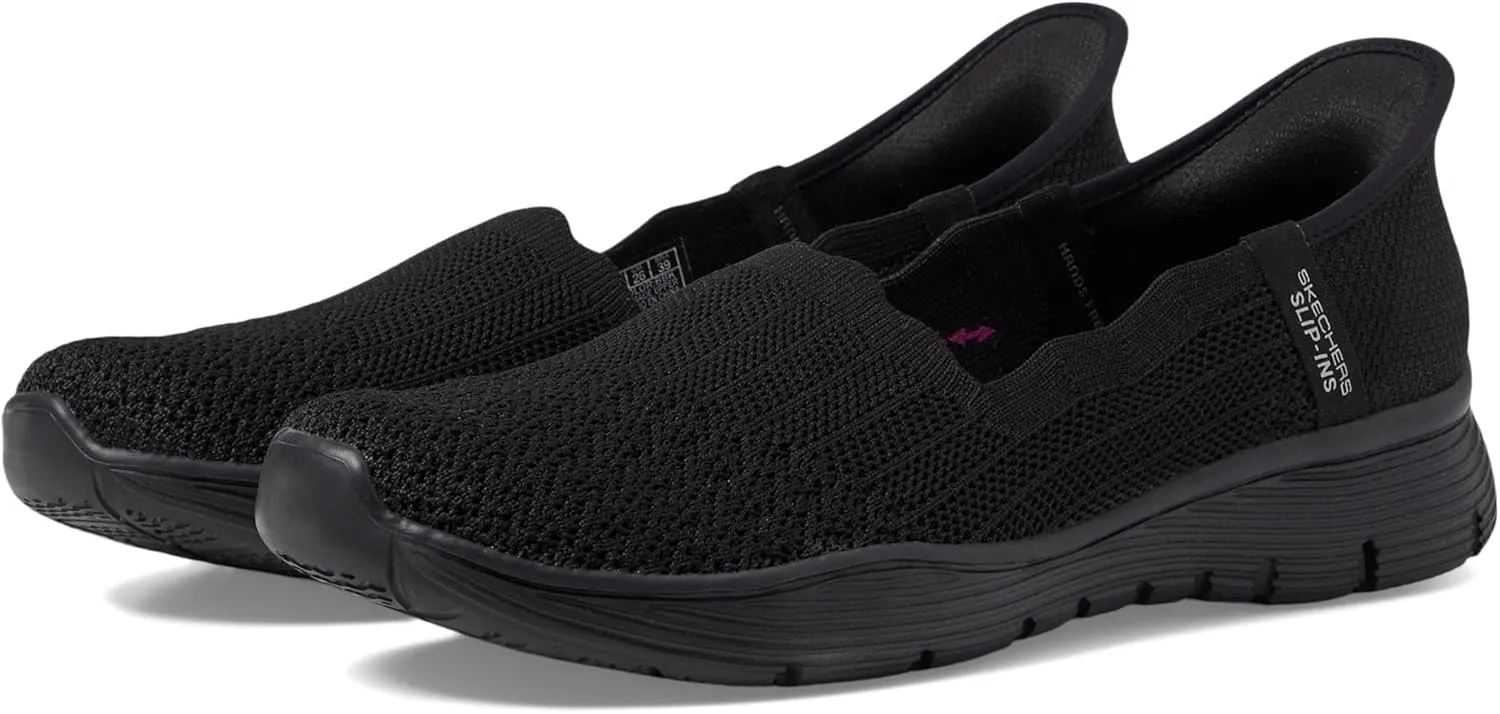 Skechers Women's Seager-Believe It Hands Free Slip-ins Loafer Flat