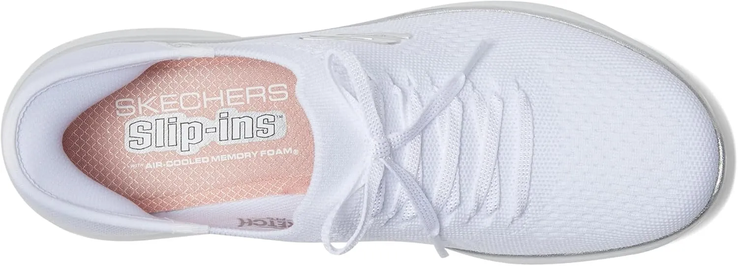 Skechers Women's Summits-Night Chic Hands Free Slip-ins Sneaker