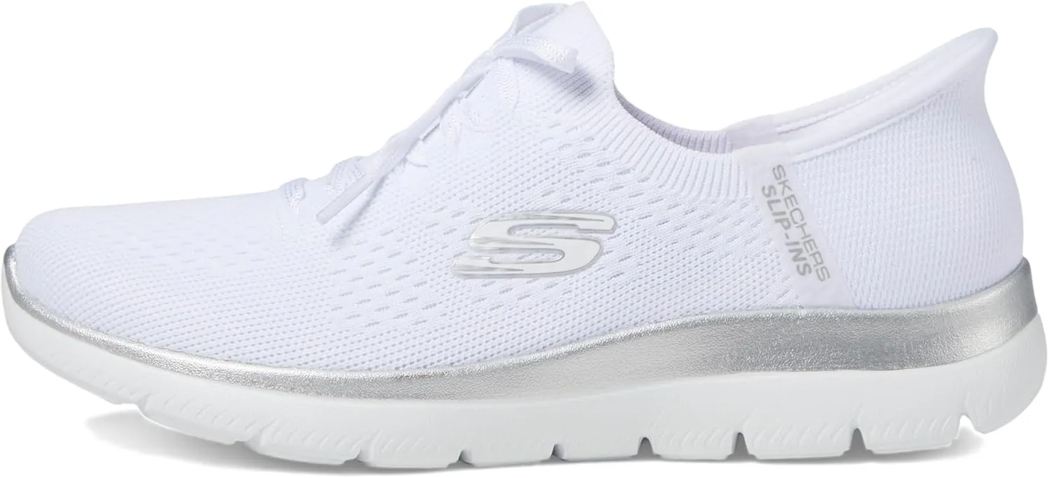 Skechers Women's Summits-Night Chic Hands Free Slip-ins Sneaker