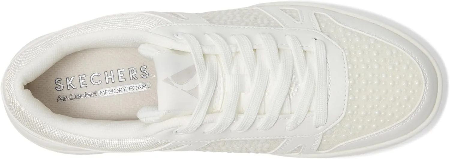 Skechers Women's Uno Court-Opulent Pearls Sneaker