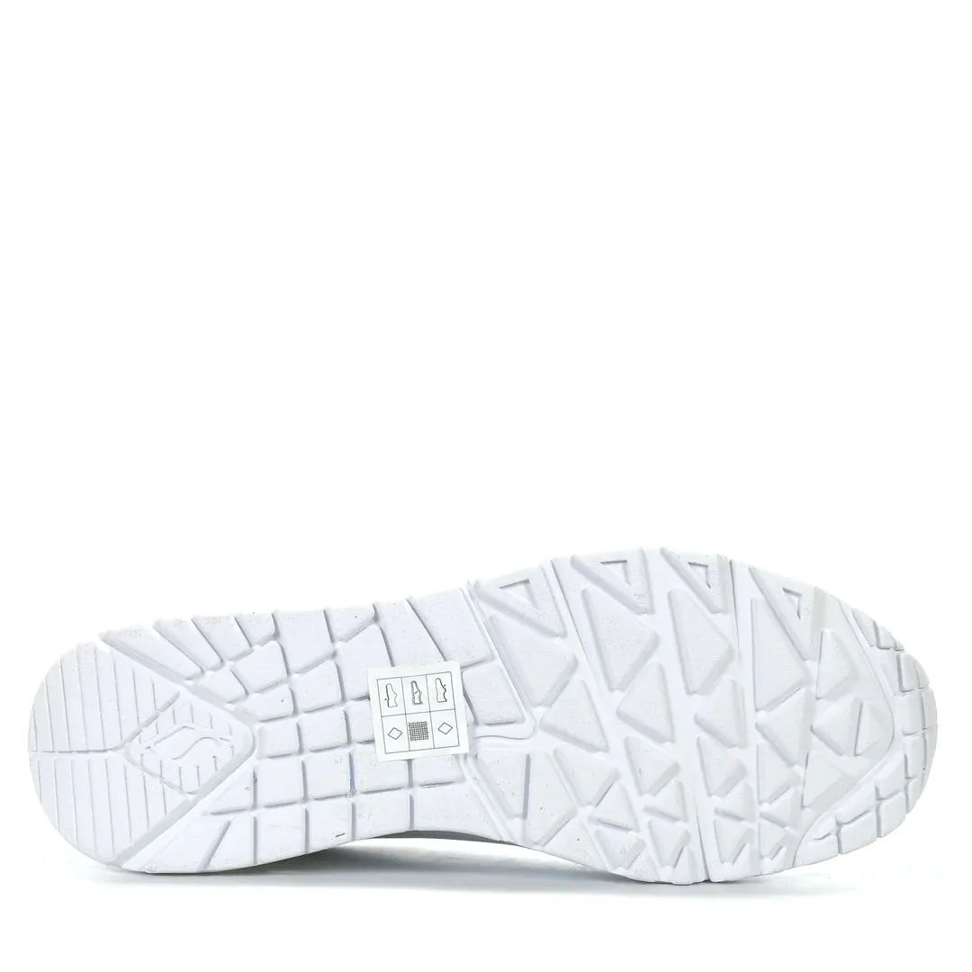 .Skechers Womens UNO Stand On Air White - (73690/W) - UNO - R2L16