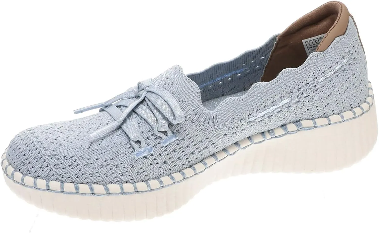 Skechers Women's Wilshire BLVD-Knit Sail Sneaker