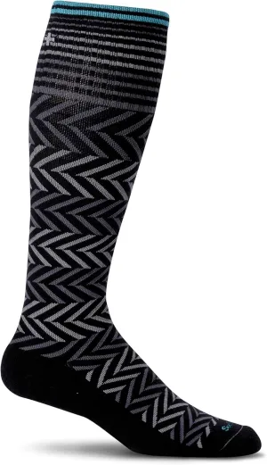 Sockwell Women's Chevron Moderate Graduated Compression Sock