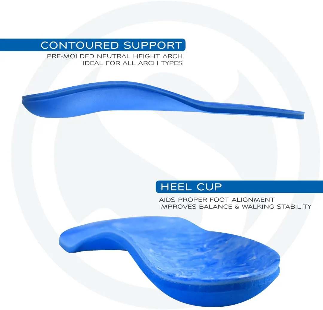 SoleAid Sport XTII, 3-Layer Athletic Insoles - Light Weight, Soft, High Rebound, Shock Absorbing, Anti-Friction, Accommodative Foot Support (Men 11-12 / Women 13-14)