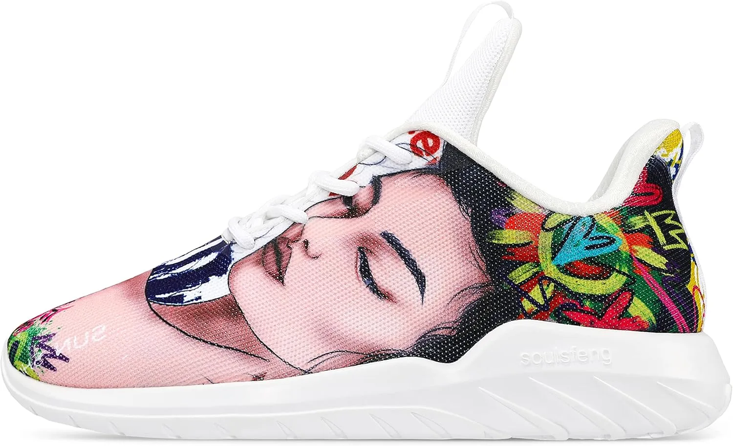 Soulsfeng Mens Running Shoes Lightweight Fashion Stylish Sports Workout Gym Tennis Walking Sneakers Size US 5.5-15