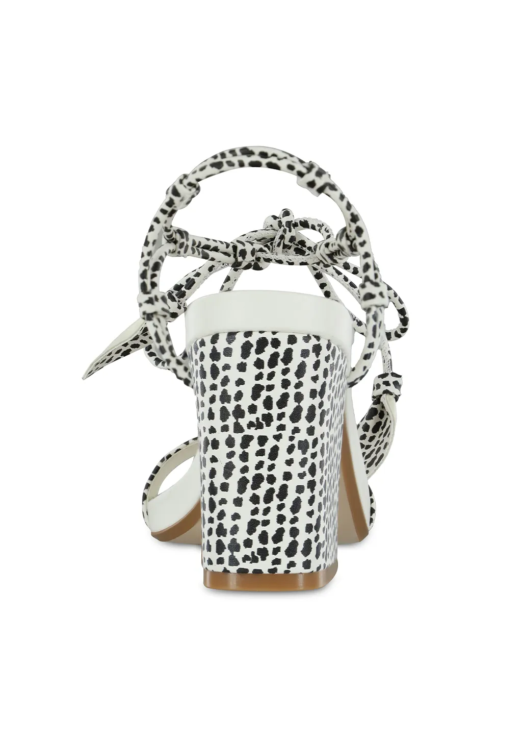 Speckled Block Heel