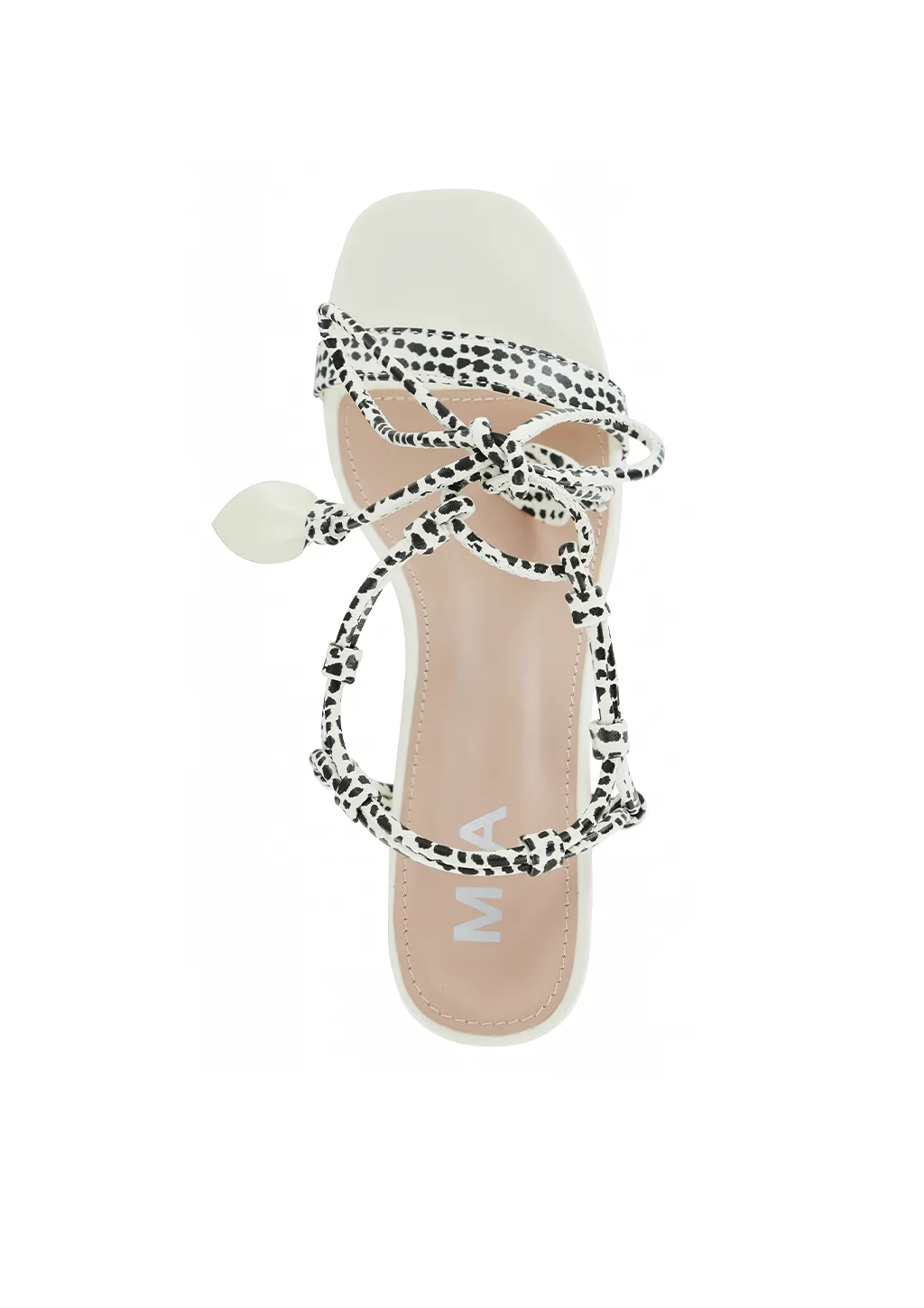 Speckled Block Heel