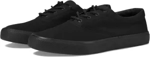Sperry Mens Shoes Men's Striper II CVO SeaCycled Sneaker, Blackout, 6
