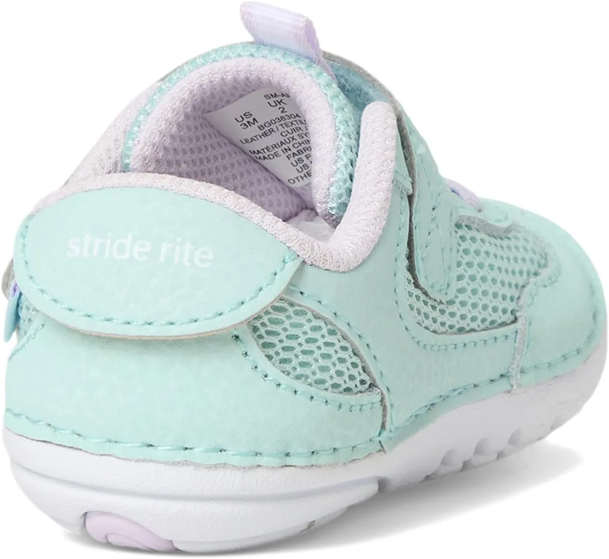 Stride Rite Baby-Girl's Sm Apollo (Infant/Toddler) First Walker Shoe