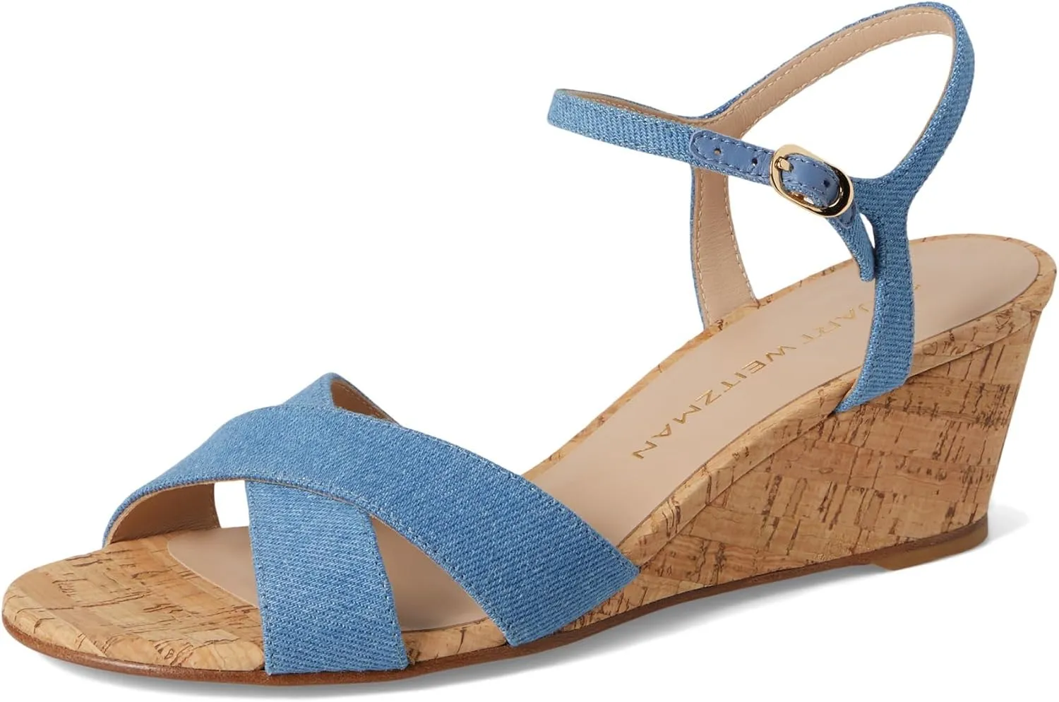 Stuart Weitzman Women's Dayna Demi Wedge Platform