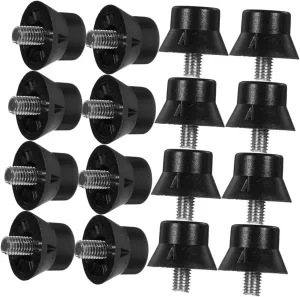 Stud Replacement Spikes 15pcs Nylon Studs for Sports Cleats Track Shoes Accessories