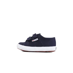 Superga Junior Strap Navy Full White