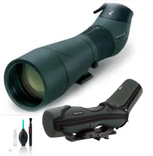 Swarovski Optik ATS-65 HD Spotting Scope 49315(Angled Viewing, Eyepiece Required, Arca-Swiss Shoe) Kit with Swarovski Protective Case