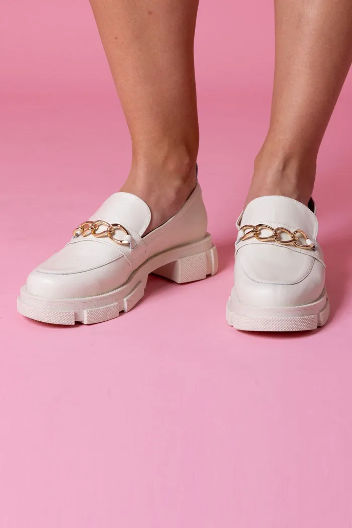 Tania Loafer Cream