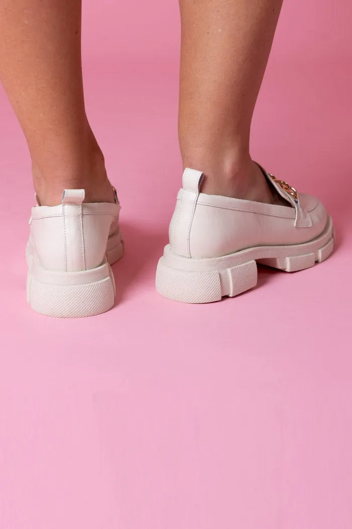 Tania Loafer Cream