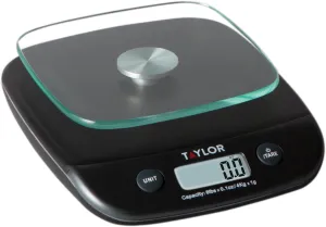 Taylor Digital Kitchen Scale Black