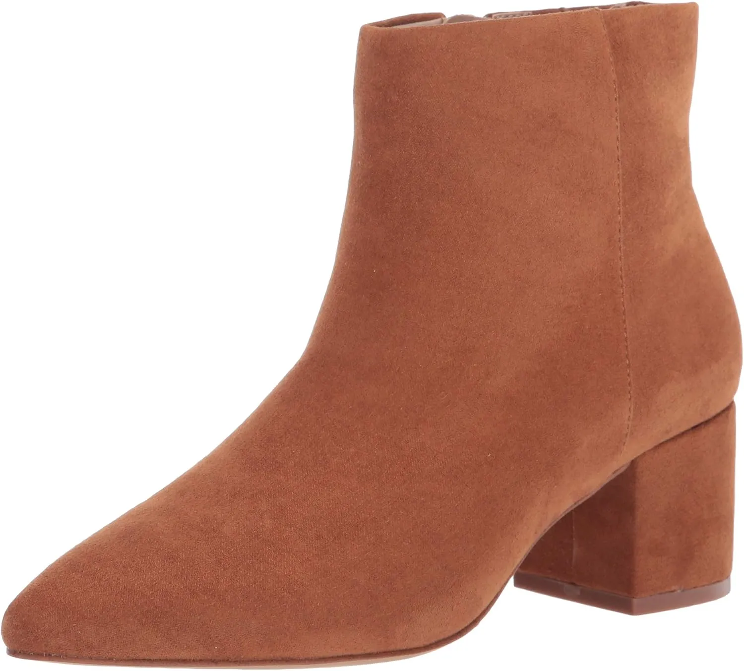 The Drop Women's Jessi Side-Zip Block Heel Ankle Boot