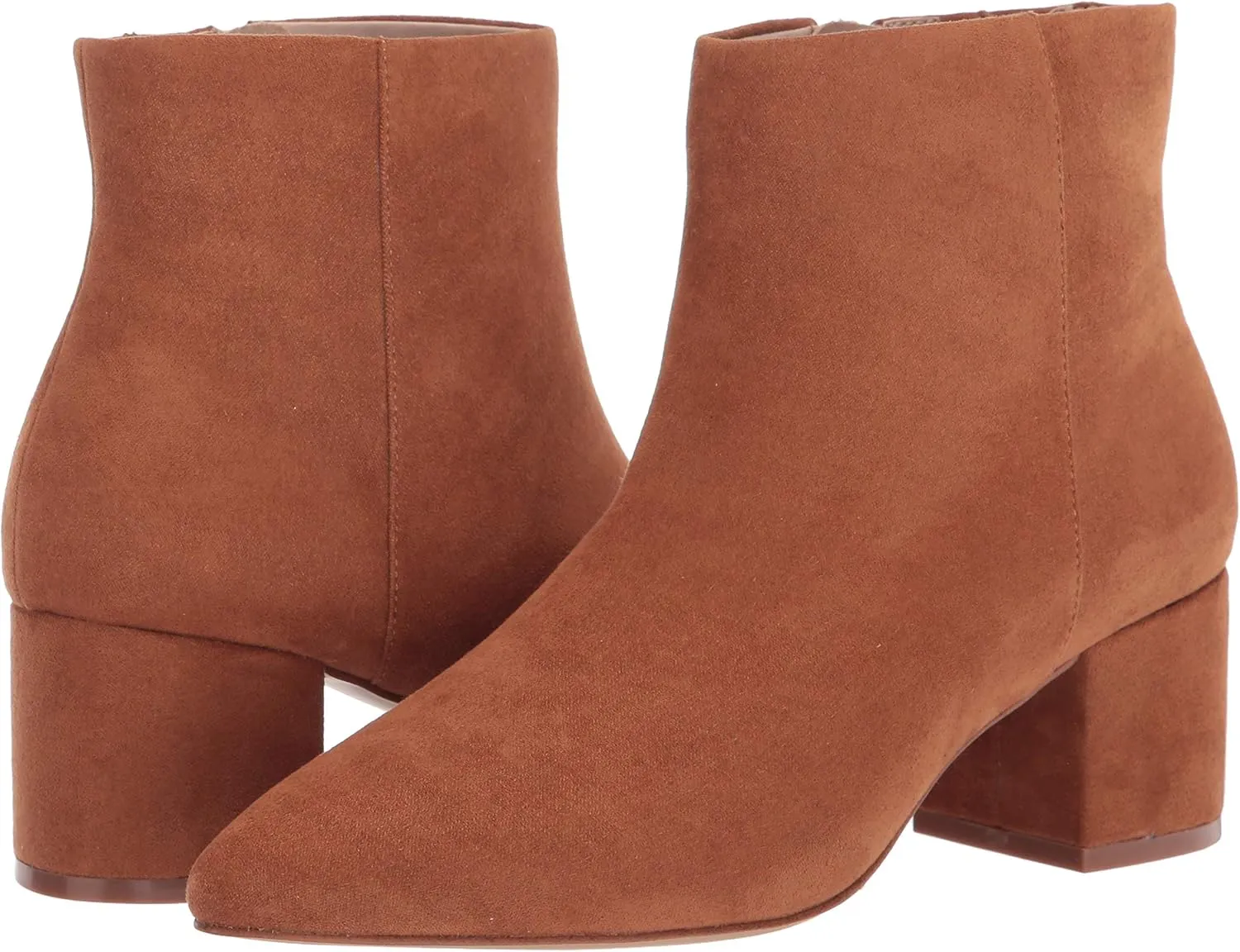 The Drop Women's Jessi Side-Zip Block Heel Ankle Boot