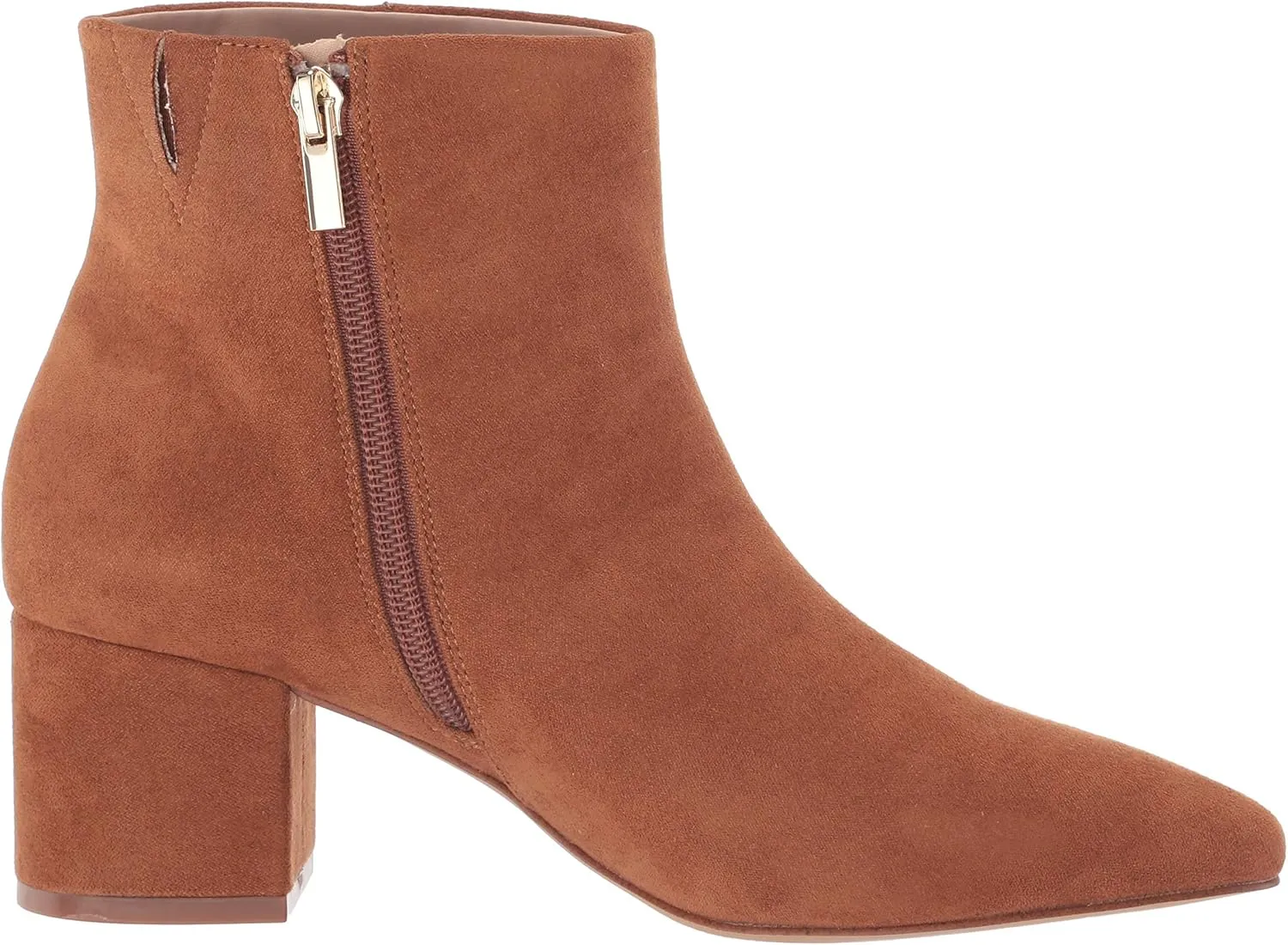 The Drop Women's Jessi Side-Zip Block Heel Ankle Boot
