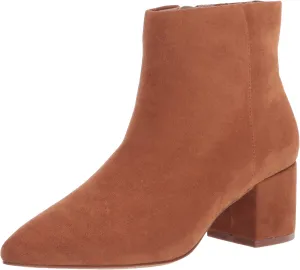 The Drop Women's Jessi Side-Zip Block Heel Ankle Boot