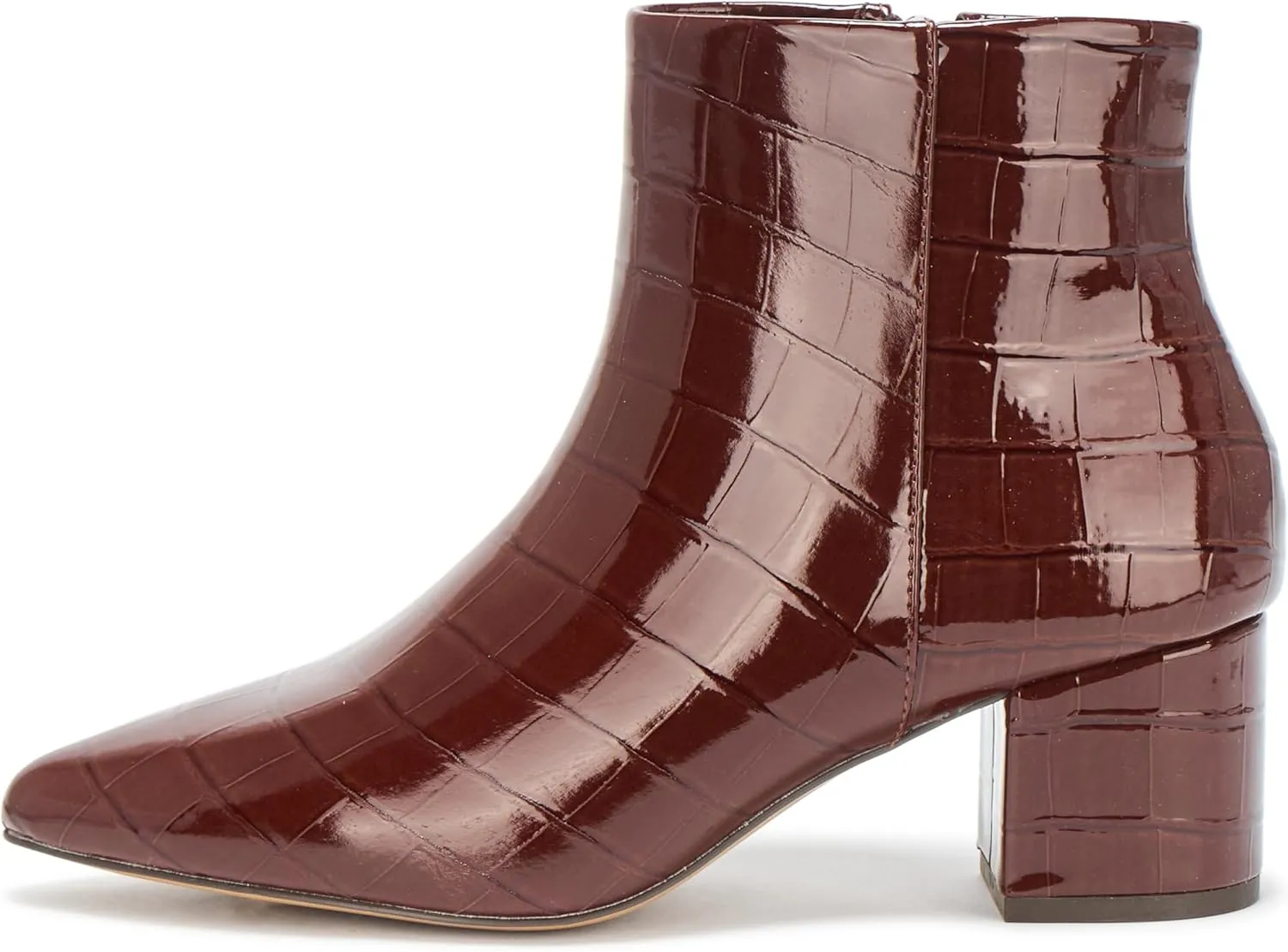 The Drop Women's Jessi Side-Zip Block Heel Ankle Boot