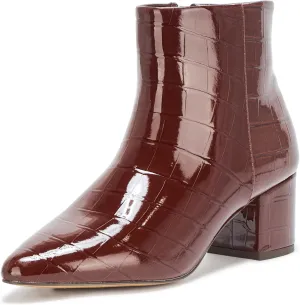 The Drop Women's Jessi Side-Zip Block Heel Ankle Boot