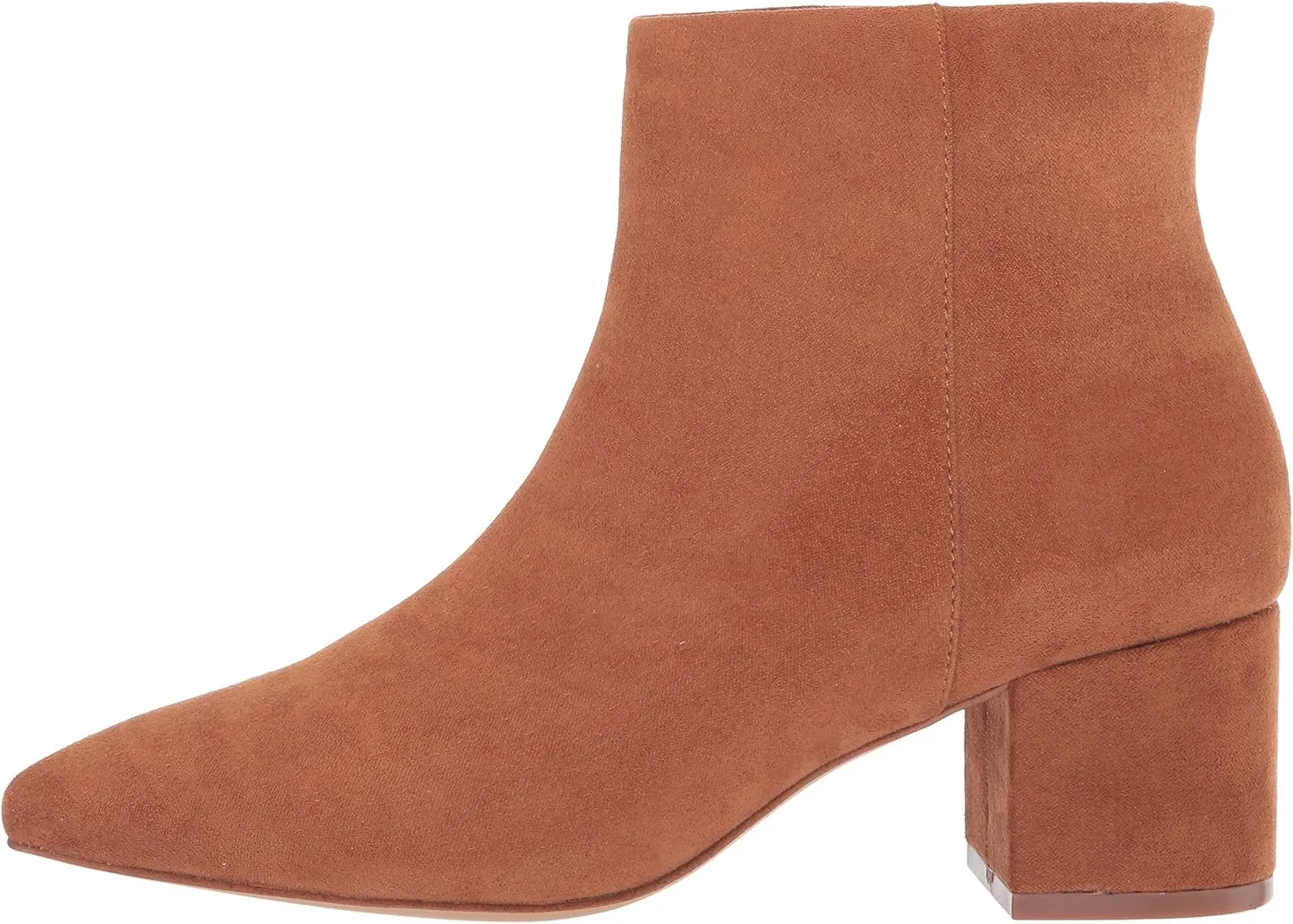 The Drop Women's Jessi Side-Zip Block Heel Ankle Boot