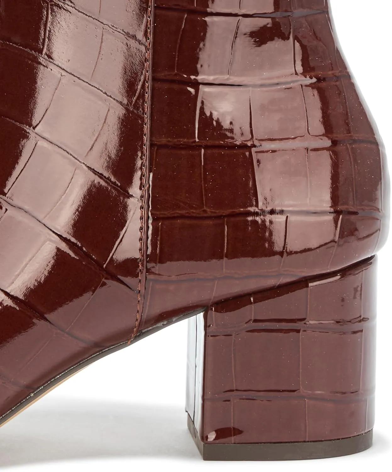 The Drop Women's Jessi Side-Zip Block Heel Ankle Boot