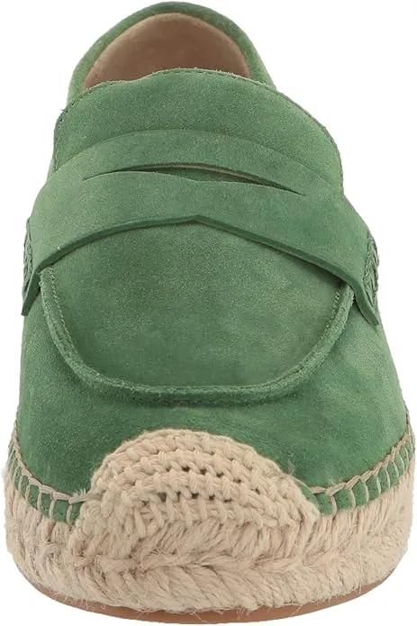 Thyme Kai Green Cork On Sam Edelman Attractive pricing Shipping guarantee Toe Slip Detailed Loafers Espadrille Rounded