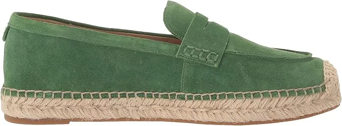 Thyme Kai Green Cork On Sam Edelman Attractive pricing Shipping guarantee Toe Slip Detailed Loafers Espadrille Rounded