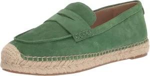 Thyme Kai Green Cork On Sam Edelman Attractive pricing Shipping guarantee Toe Slip Detailed Loafers Espadrille Rounded